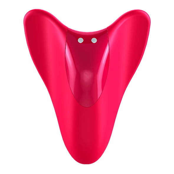 Satisfyer High Fly Fucsia vibratore da dito silicone 2 motori