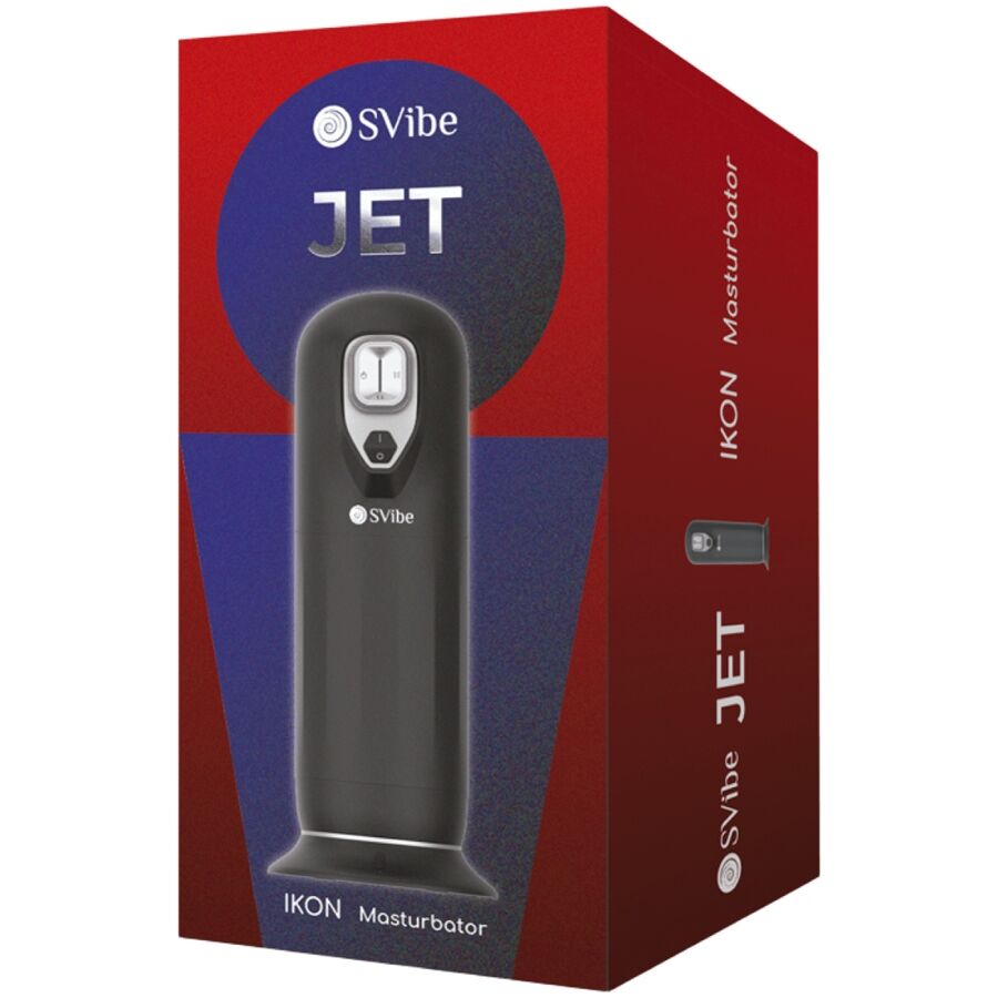 Snail Vibe Ikon JET masturbatore riscaldato con spinta