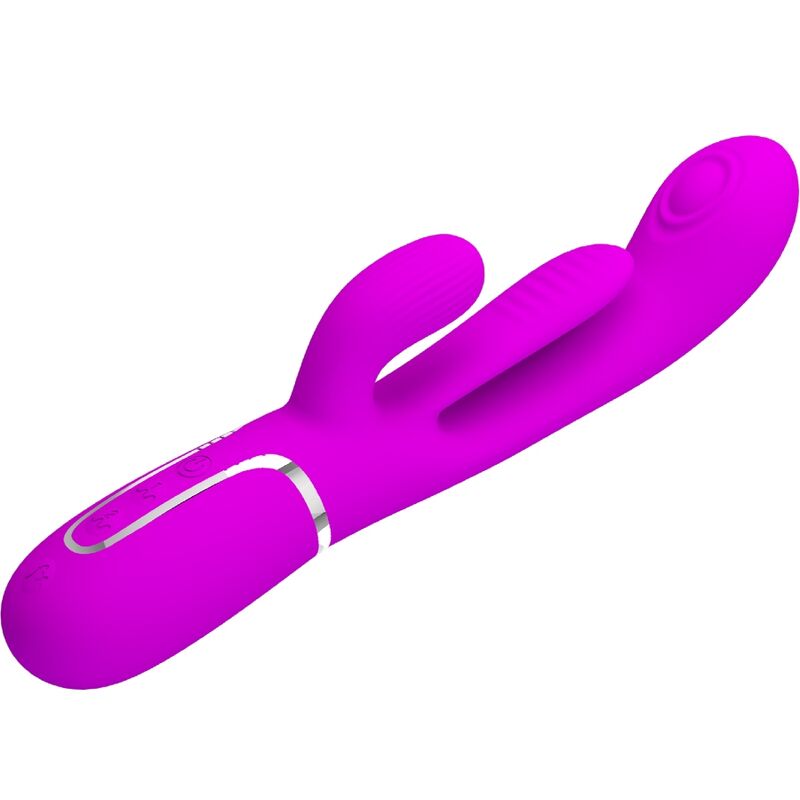 Pretty Love Shania vibratore rabbit con linguetta 7+7
