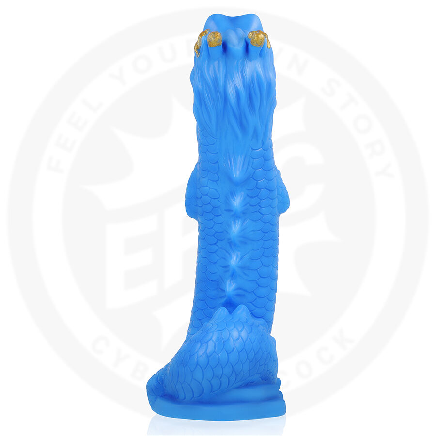 EPIC Naga dildo 18 cm celeste silicone morbido