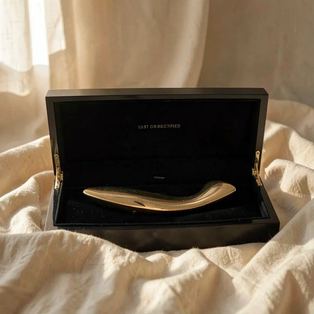 LELO Olga Oro dildo in acciaio 19,5 cm doppia estremità