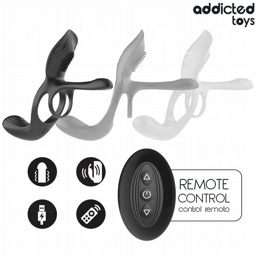 Frutille Addicted Toys Anello Doppio Coppia anello 3 motori