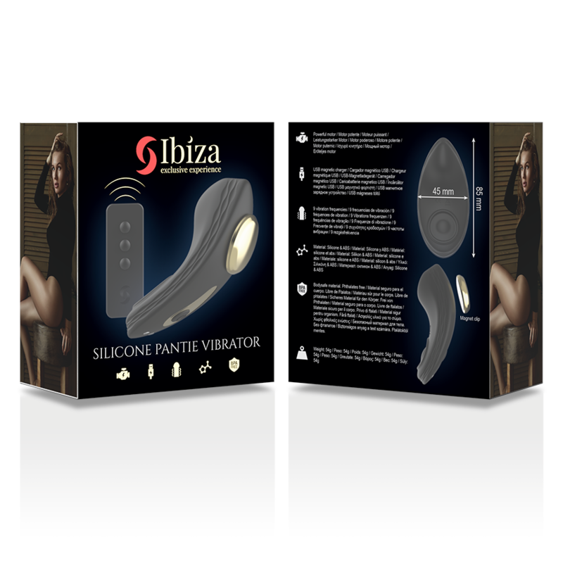 Ibiza Silicone Panty vibratore mutandina silenzioso