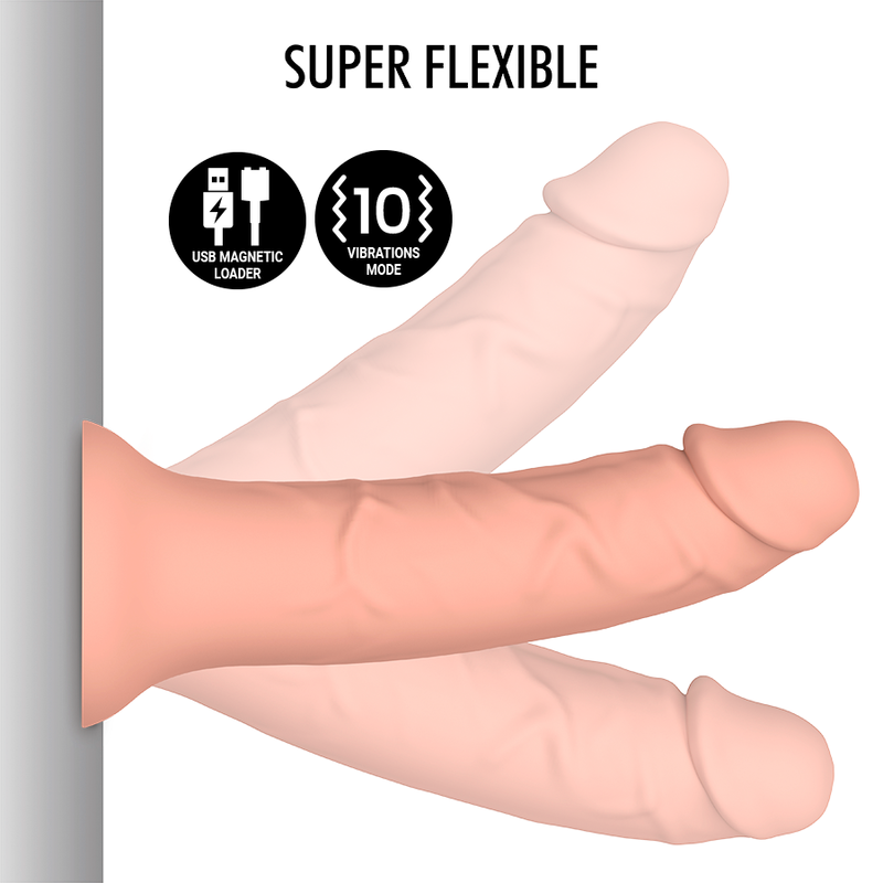 Mythology Asher Original M dildo realistico vibrante 20 cm