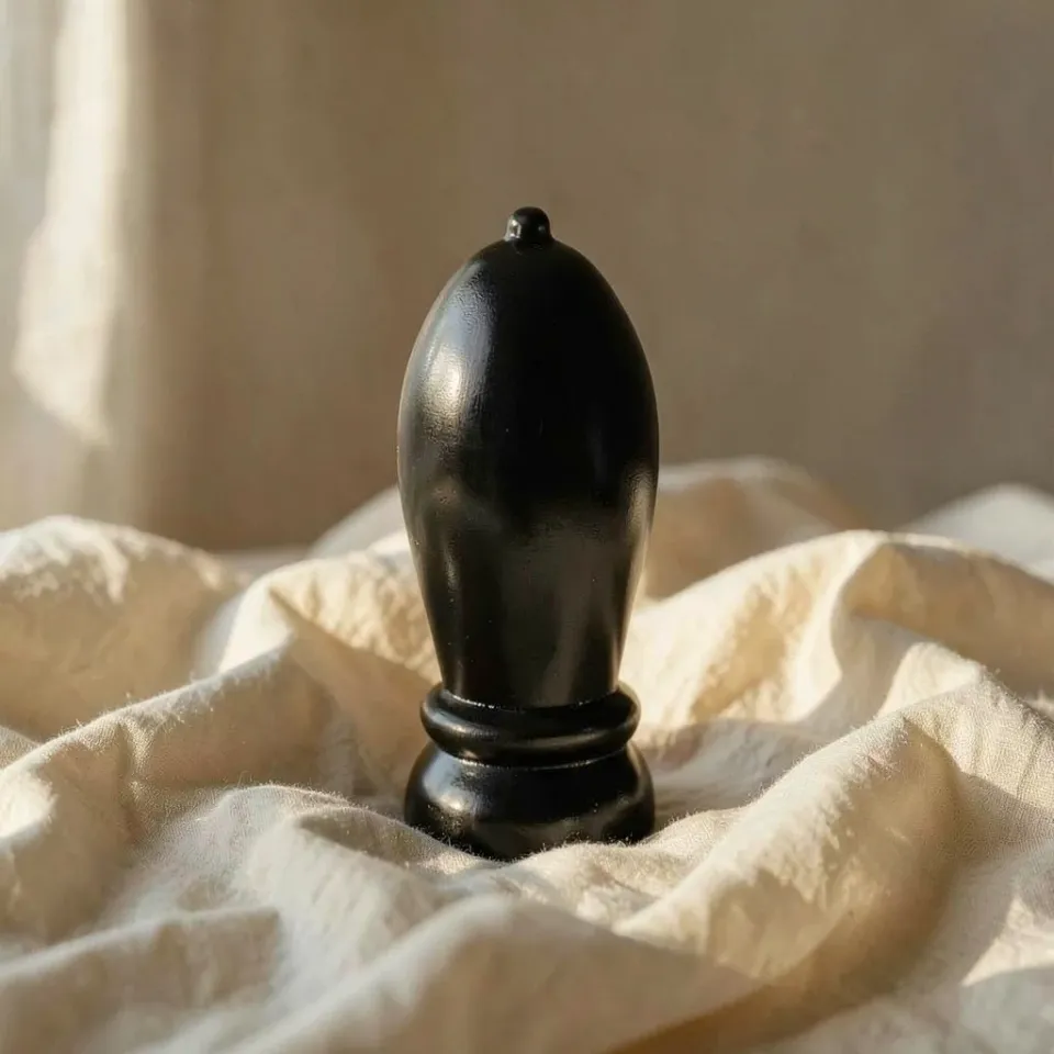Hung System Rolling plug anale 24 cm nero