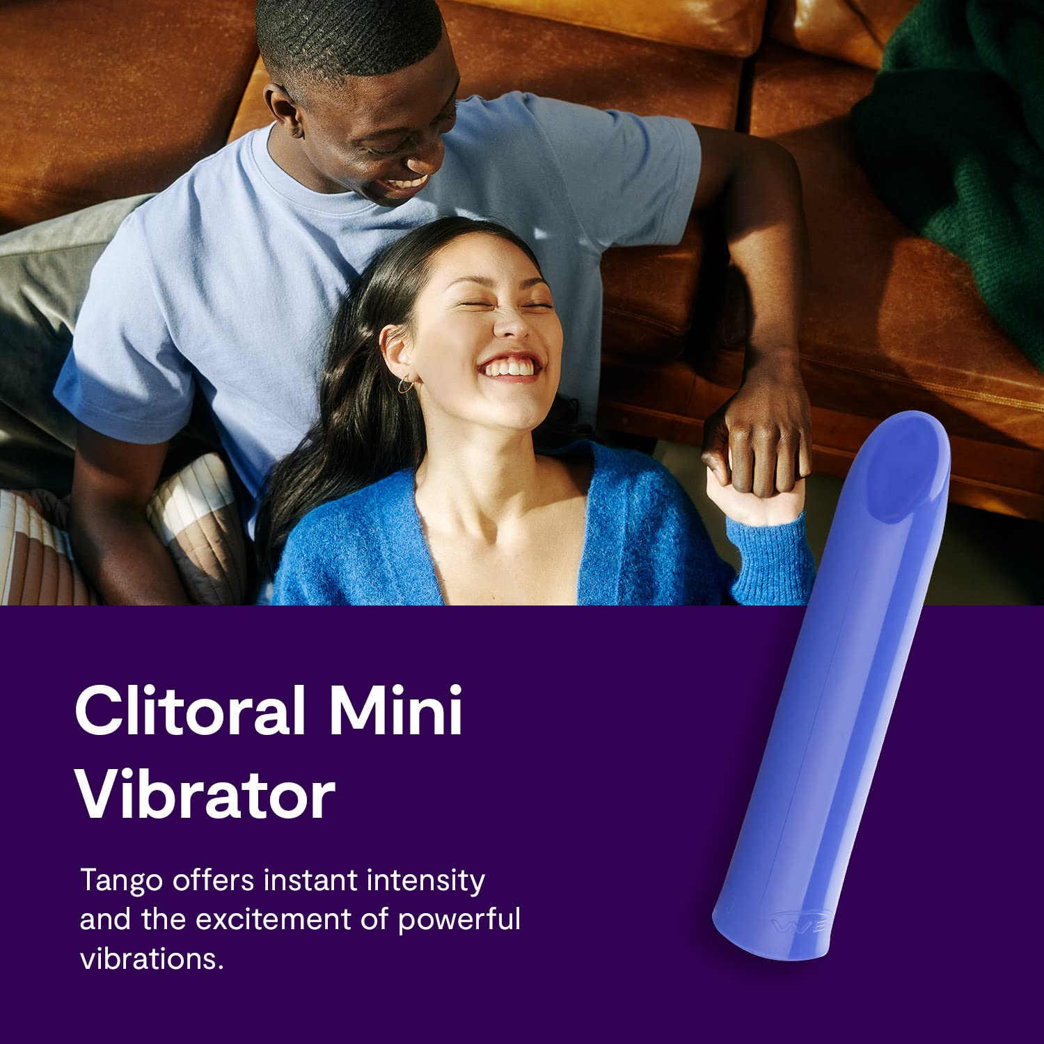 We-Vibe Tango mini vibratore bullet blu 8 vibrazioni