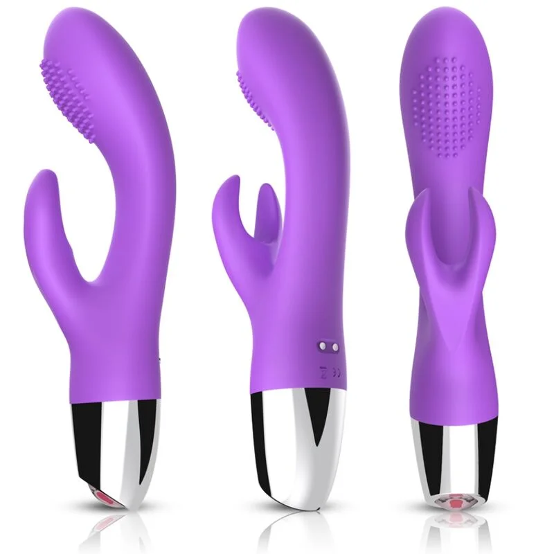 Frutille Armony vibratore rabbit silicone 2 motori