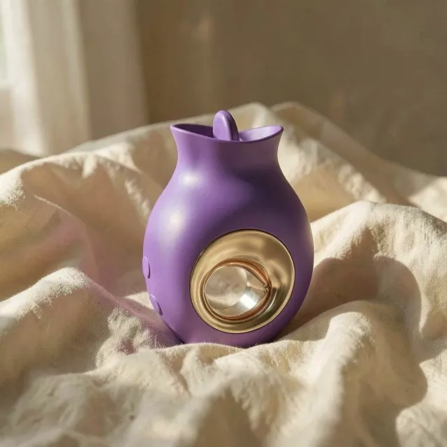 Intense Tuli stimolatore clitorideo viola oscillazione