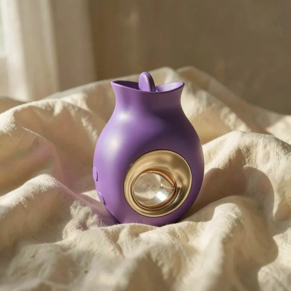 Intense Tuli stimolatore clitorideo viola oscillazione