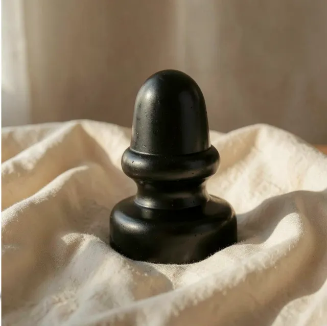 All Black plug anale 23 cm classico base sicura