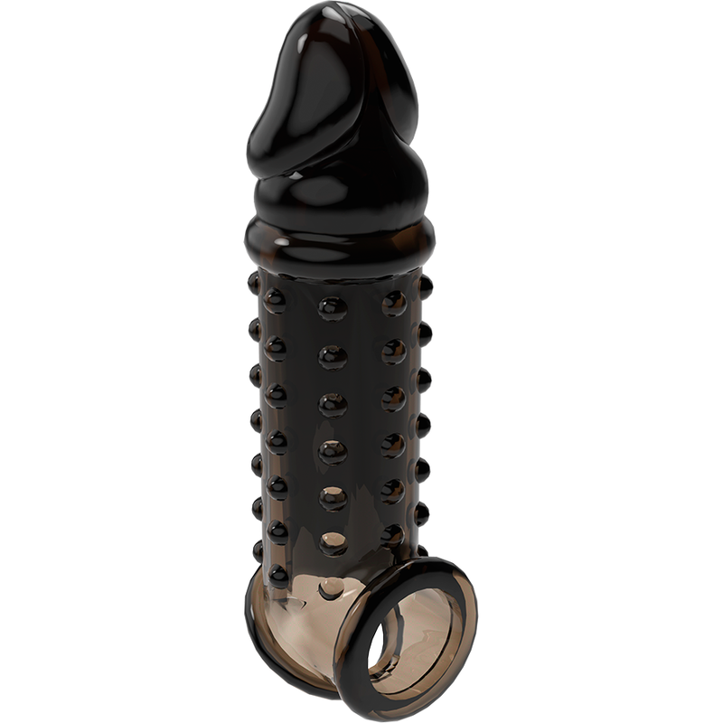 VirilXL V11 guaina pene TPE nera 13,5 cm