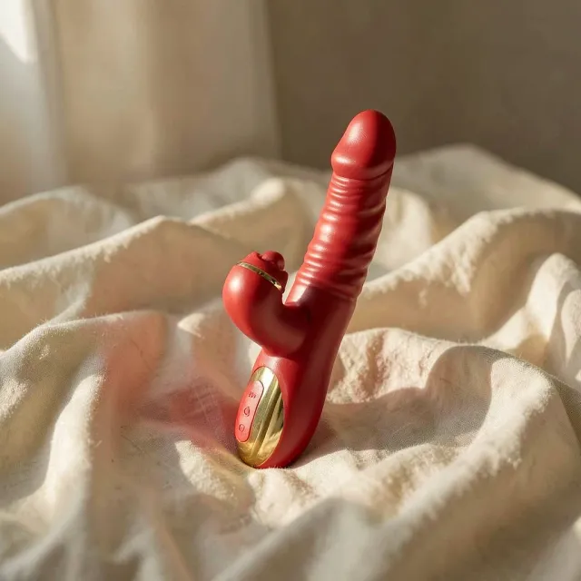 Frutille Intense Thalia vibratore thrusting rosso