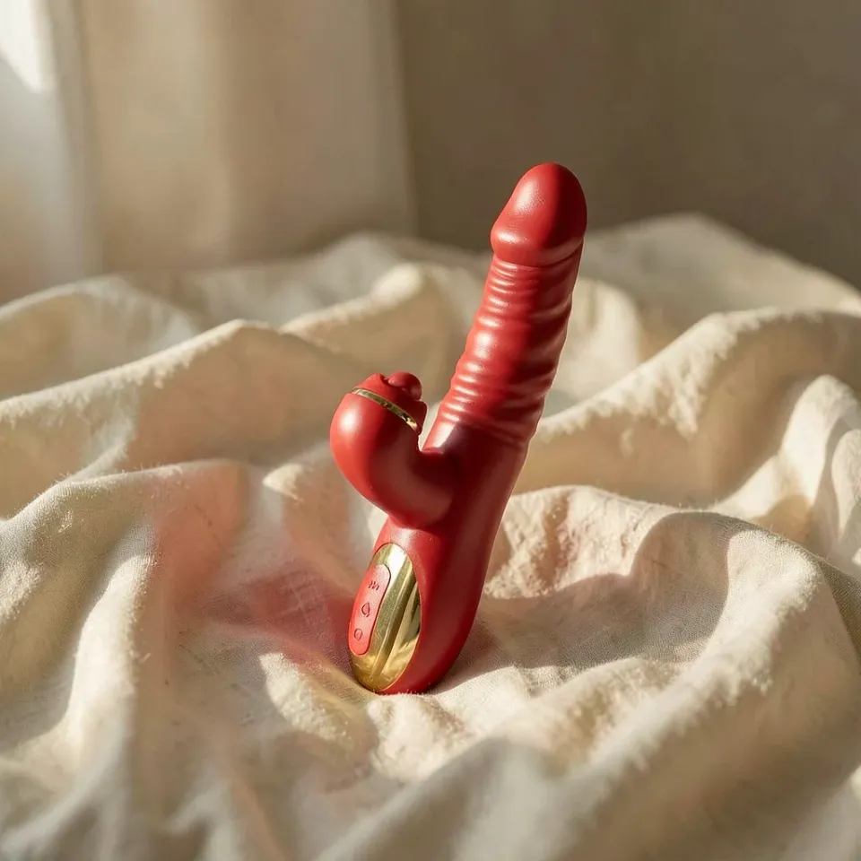 Frutille Intense Thalia vibratore thrusting rosso