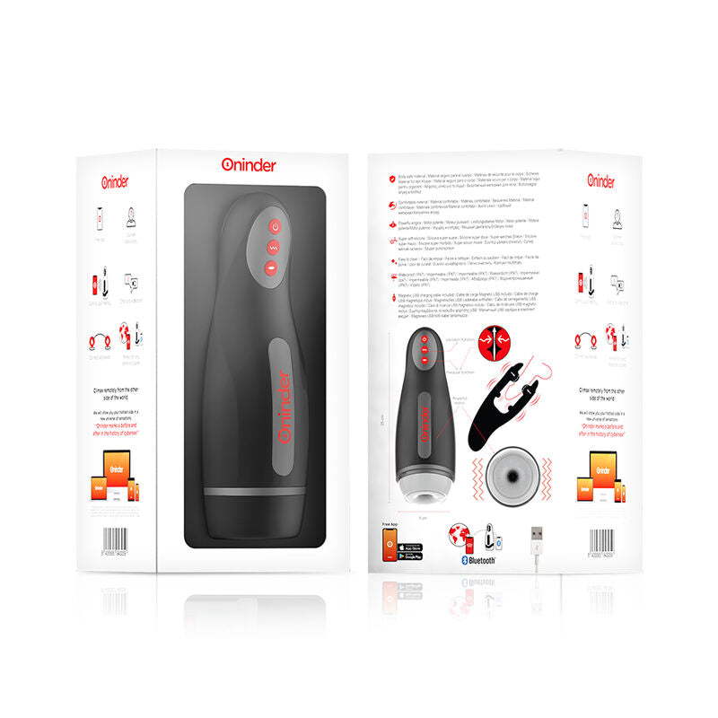 Oninder Seoul masturbatore uomo vibrante con app