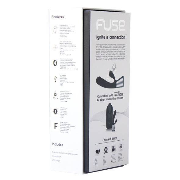 Kiiroo Fuse vibratore coppia nero bluetooth interattivo