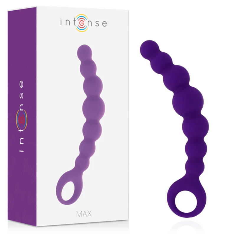 Frutille Intense Anal Max catena anale 8 sfere lilla
