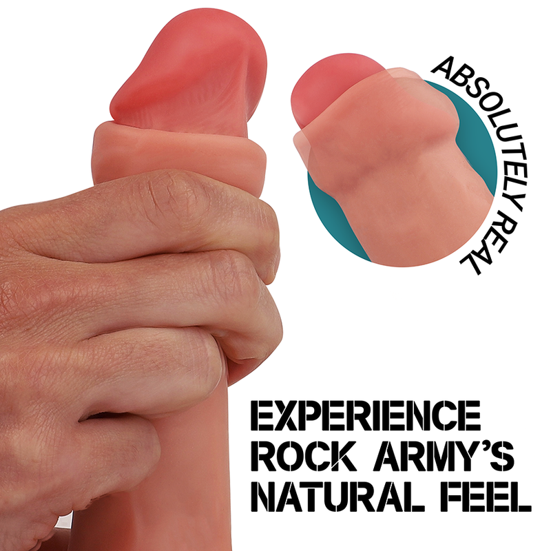 Rockarmy Liquid Silicone Raptor dildo 24 cm ventosa