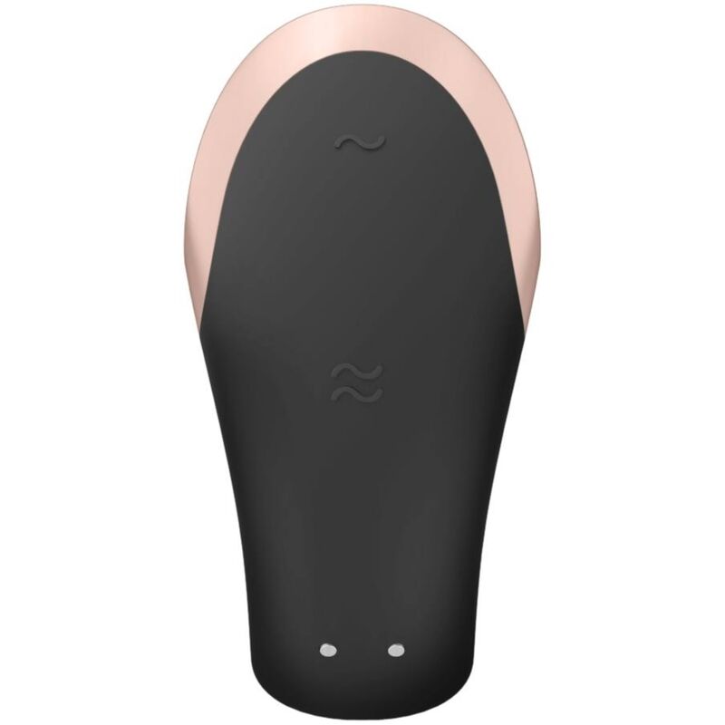 Satisfyer Double Love vibratore di coppia nero telecomando