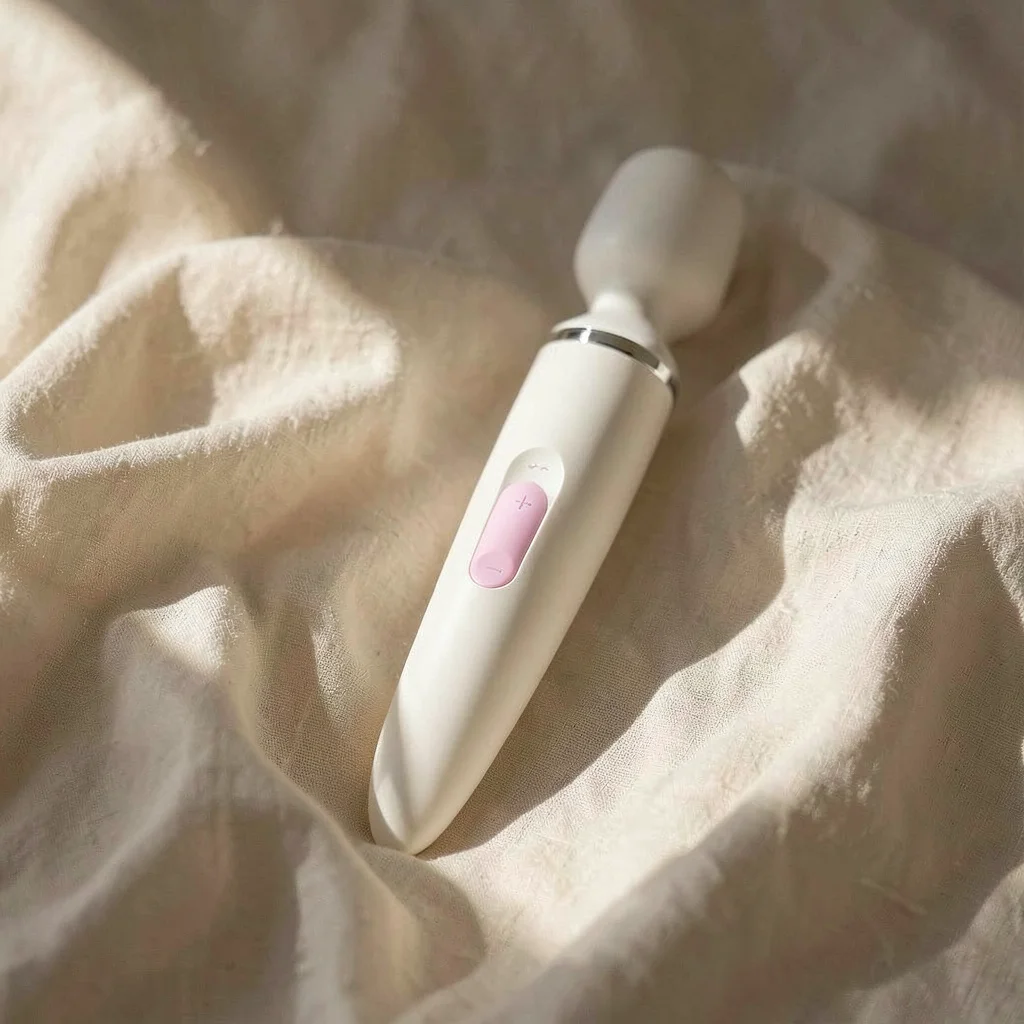Satisfyer Wand-er Woman Vibratore Wand Bianco Silenzioso