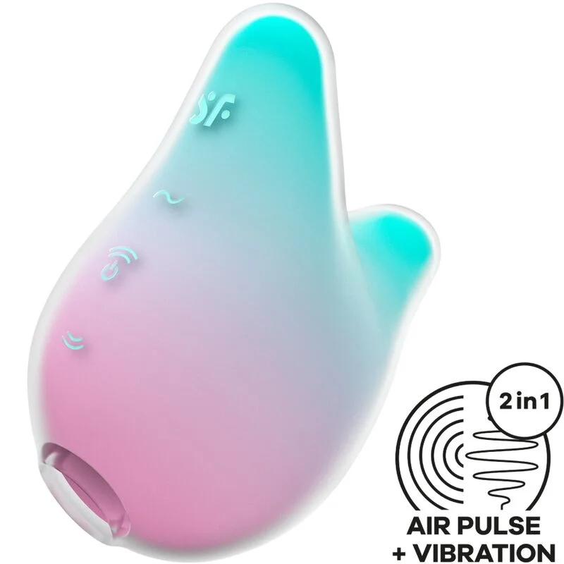Satisfyer Mermaid Vibes stimolatore clitorideo menta rosa