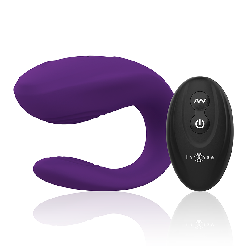 Intense Bruno Partner vibratore per coppie lilla ricaricabile
