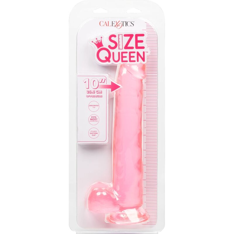 CalExotics Size Queen dildo realistico rosa 25,5 cm