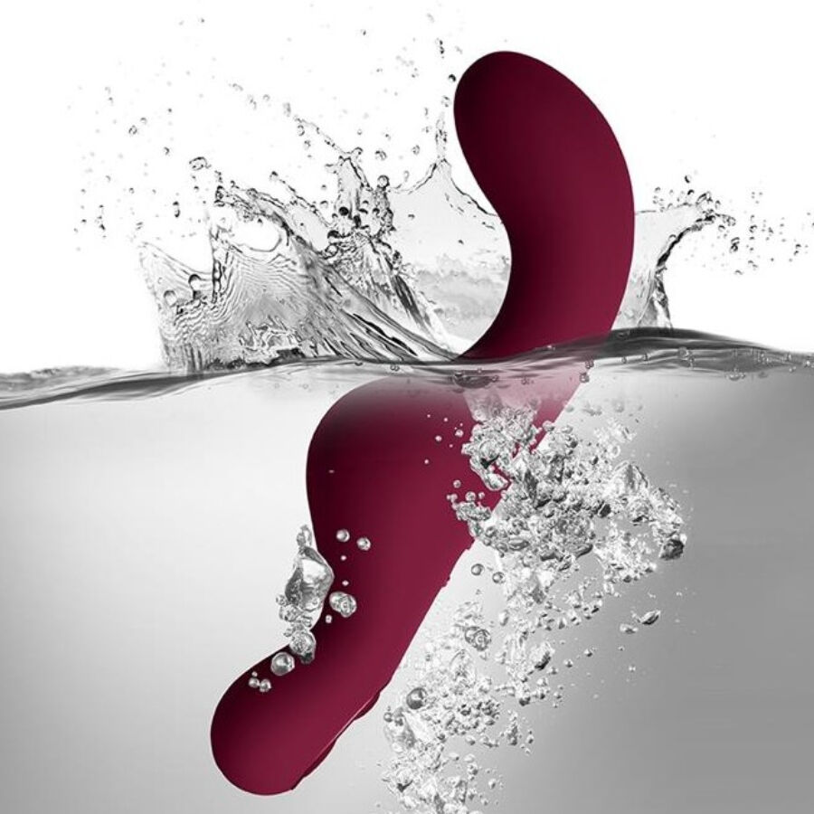 Rocks-Off Ruby Glow vibratore mani libere rosso telecomando