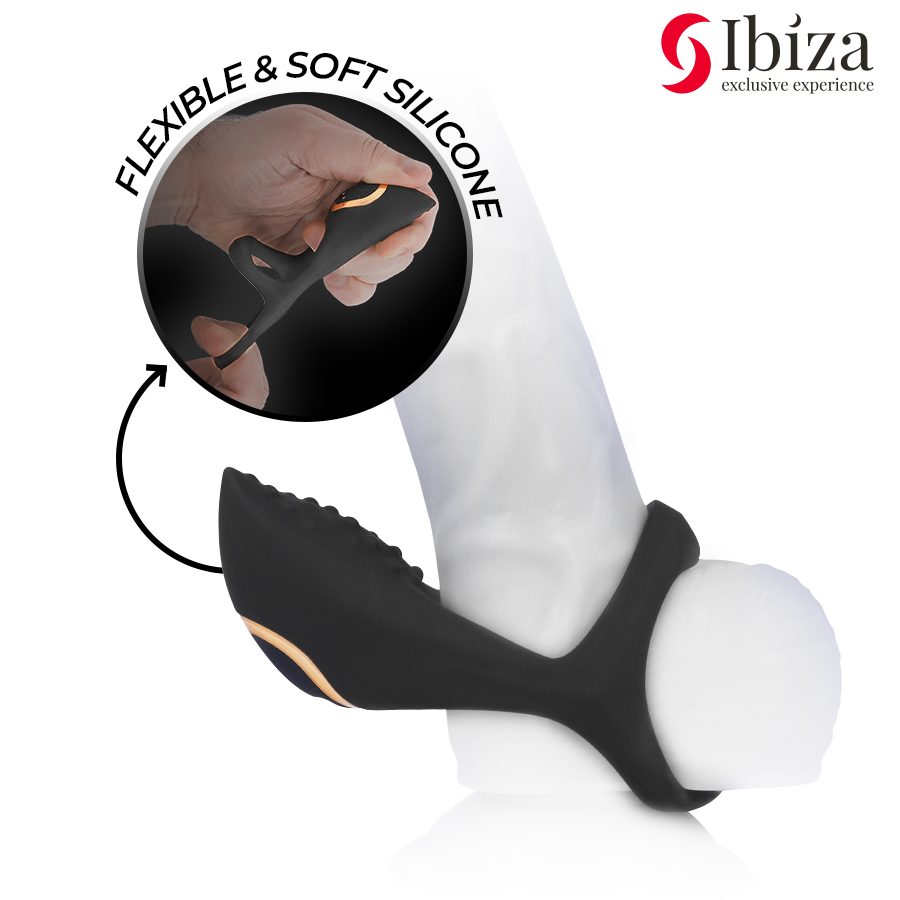 Ibiza Anello Multisensoriale anello vibrante 10 modalità