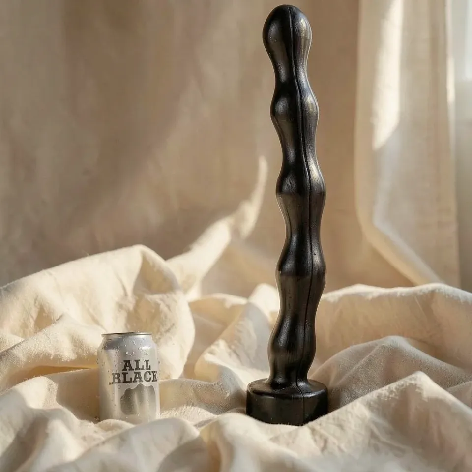 All Black palline anali 41,5 cm 5 sfere PVC