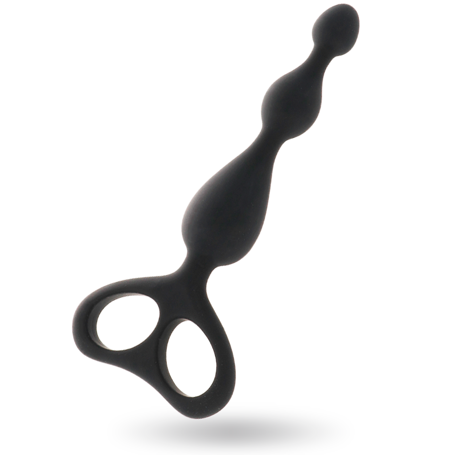 Intense Danti Nero plug anale silicone morbido