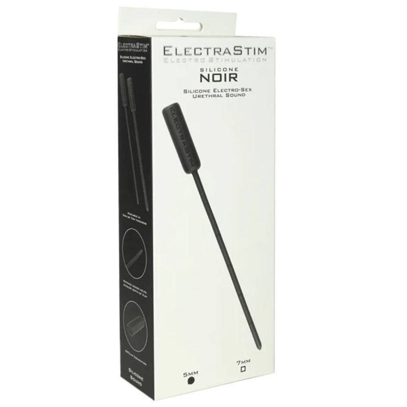 ElectraStim Silicone Noir Flex Sound 5 mm sonda uretrale