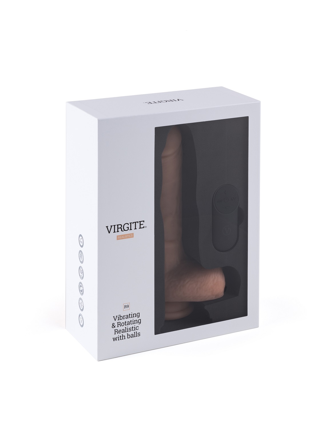 Love Hit R9 vibratore realistico 19 cm con telecomando
