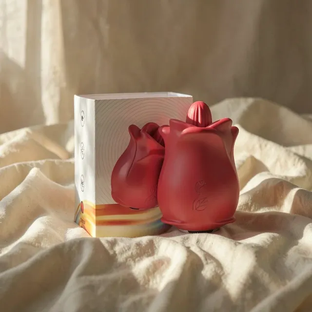 Armony Rosa stimolatore clitorideo rosso aspirazione
