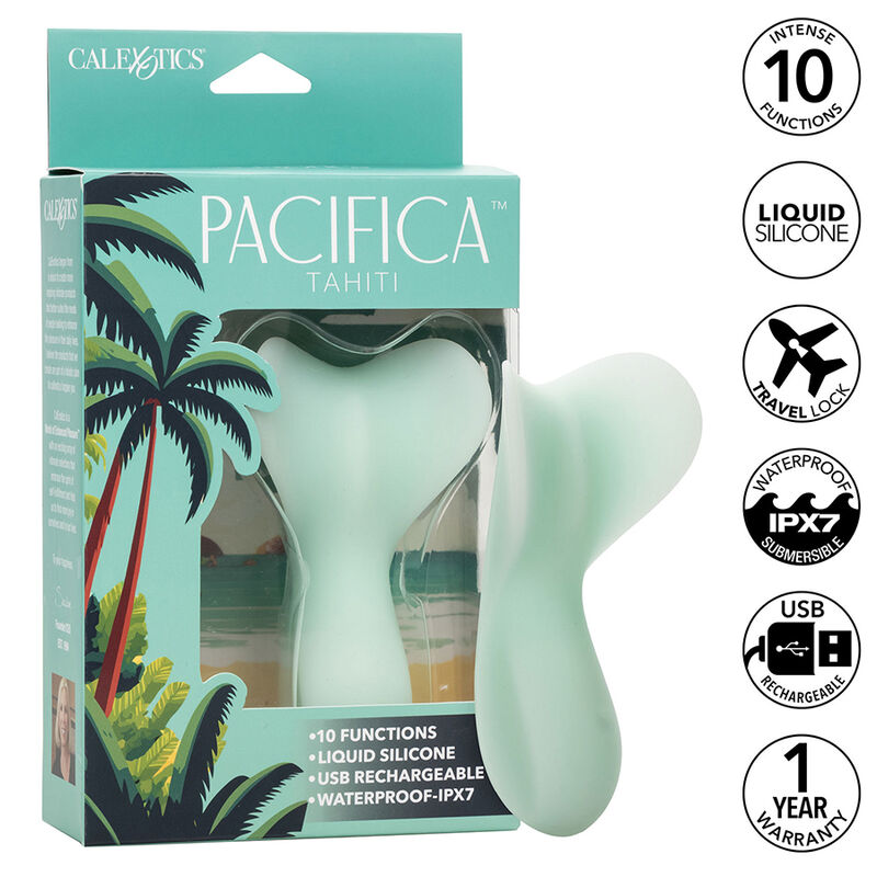 CalExotics Pacifica Tahiti Aqua vibratore silicone