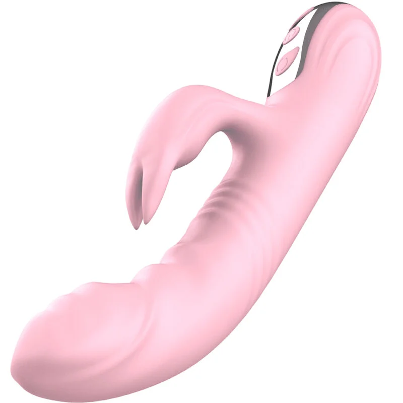 Armony Fully Finger vibratore rabbit rosa riscaldante