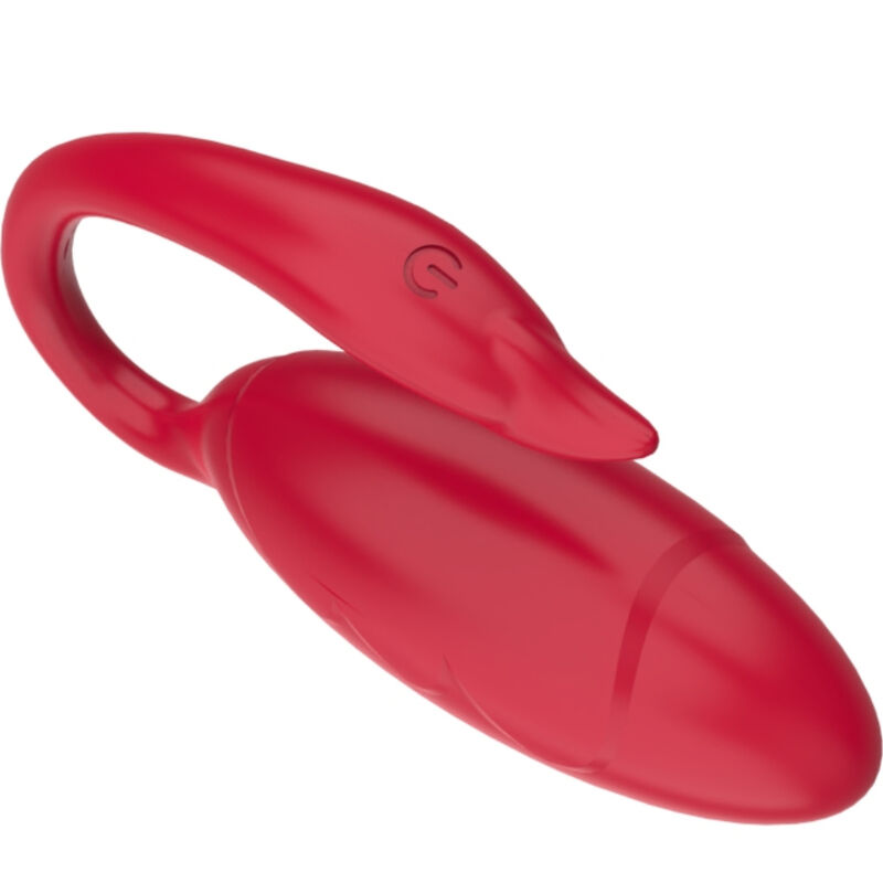 Armony Bird vibratore di coppia rosso silicone 7 vibrazioni