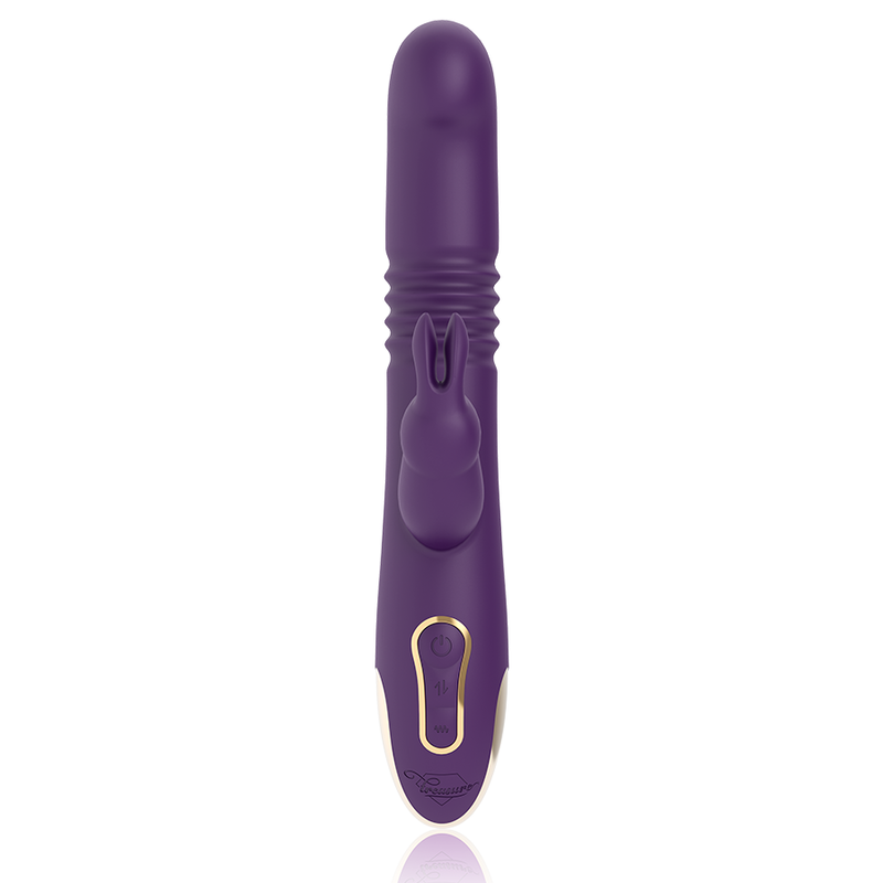 Treasure Bastian vibratore rabbit rotante con spinta