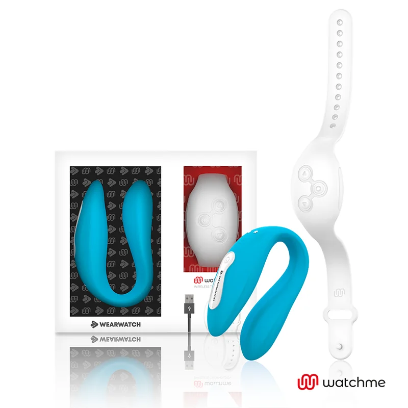WEARWATCH Dual Indigo Snow vibratore coppia telecomando