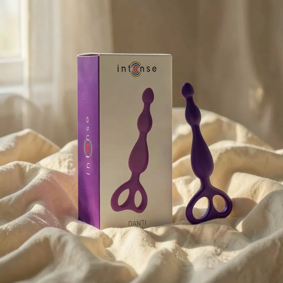 Intense Danti plug anale silicone lilla 17,5 cm