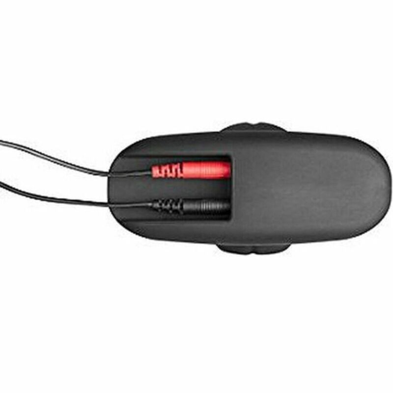 ElectraStim Silicone Noir Rocker plug grande 130 mm