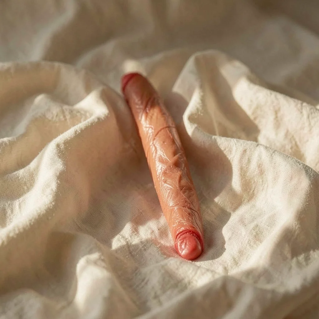 ToyJoy Get Real Skin dildo doppia estremità 40 cm