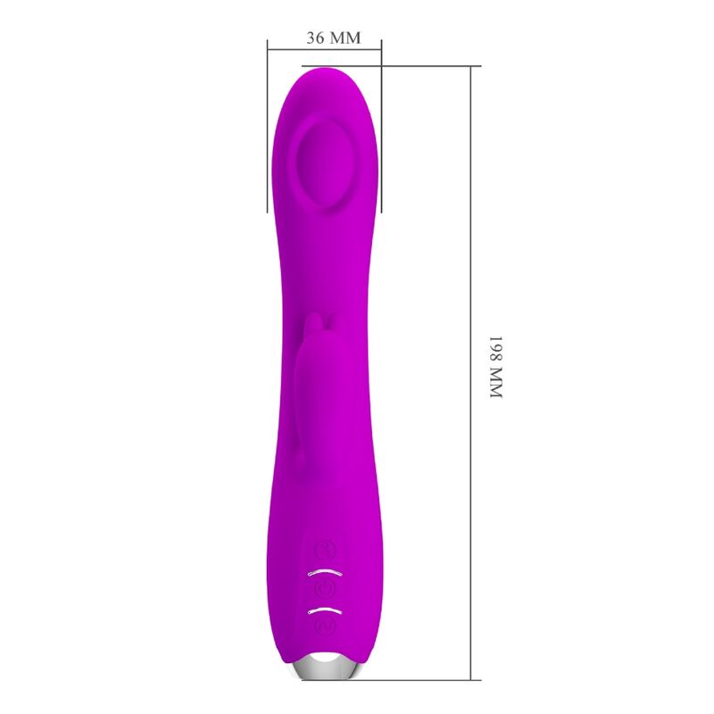 Pretty Love Regina vibratore viola aspirazione