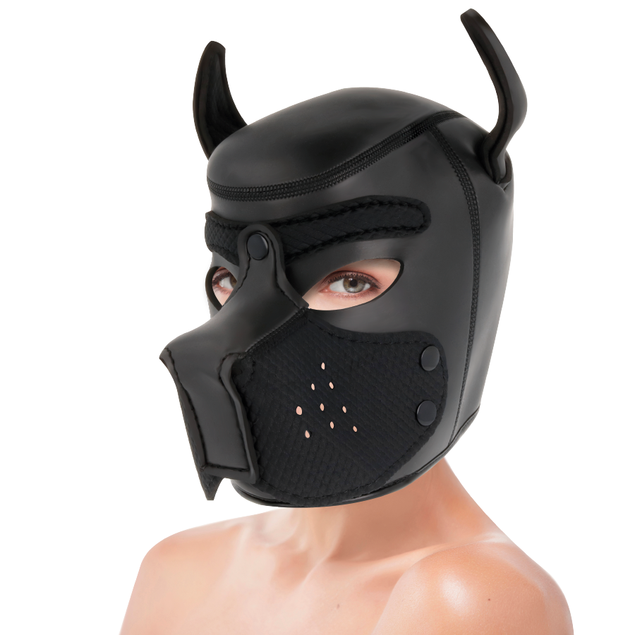 Darkness maschera cane in neoprene M 56 cm