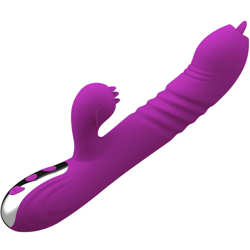 Armony Fairy vibratore rabbit viola riscaldante ricaricabile