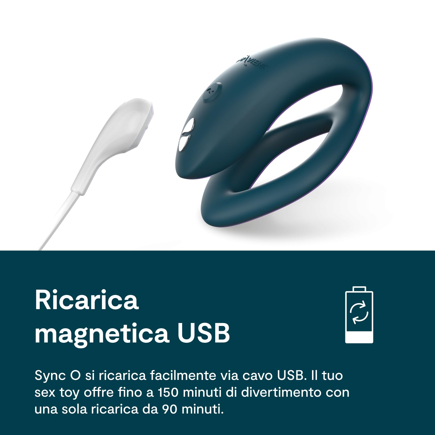 We-Vibe Sync O vibratore di coppia verde punto G