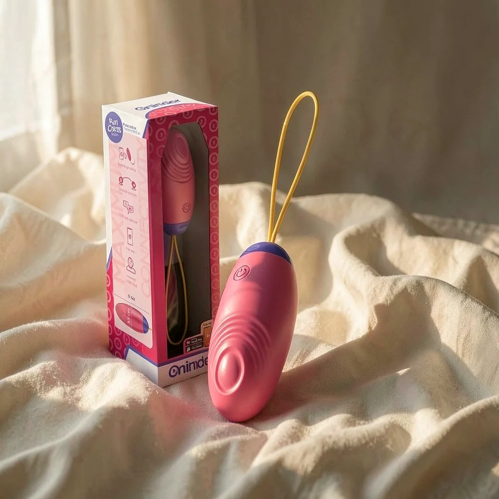 ONINDER Cute stimolatore coppia con app 9 vibrazioni