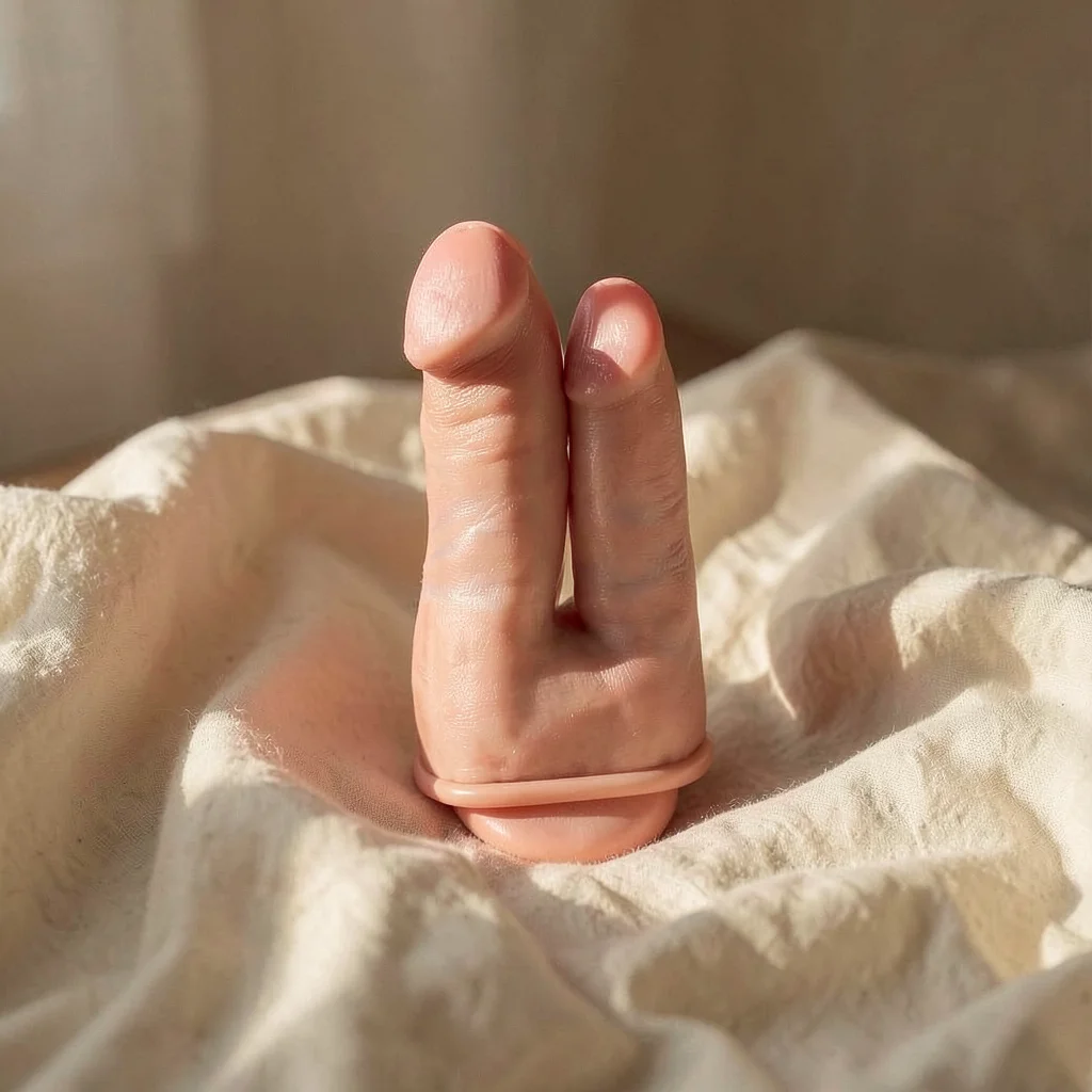 Pipedream King Cock doppio dildo carne con ventosa