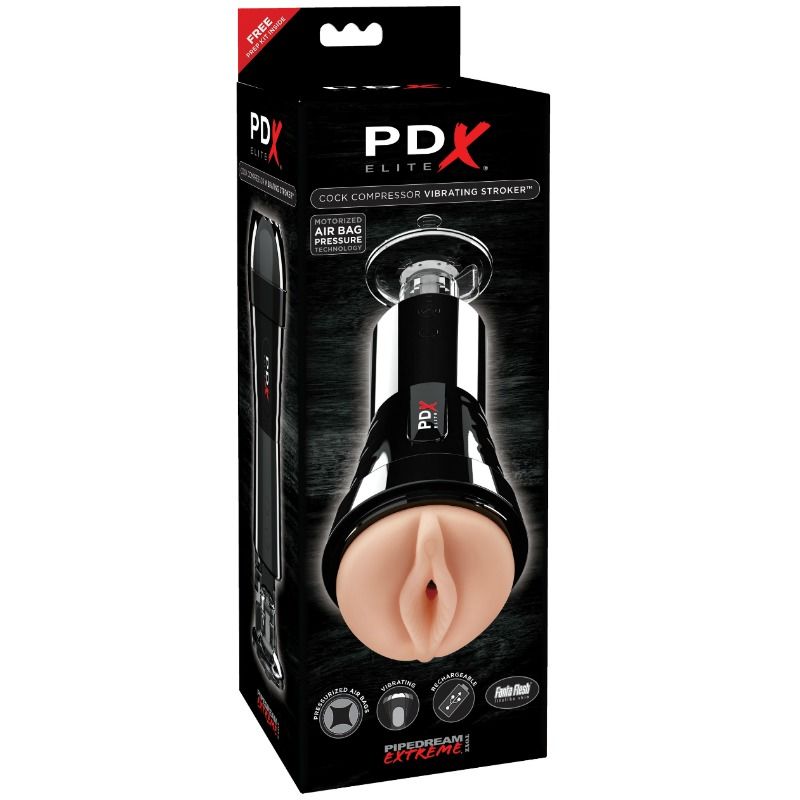 PDX Elite stroker airbag vibrante aspirazione regolabile
