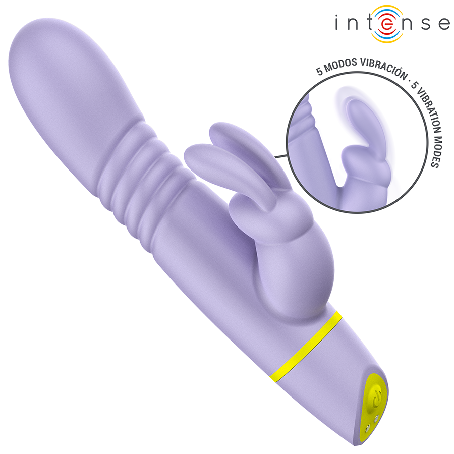 Intense Helen Rabbit vibratore spinta silicone