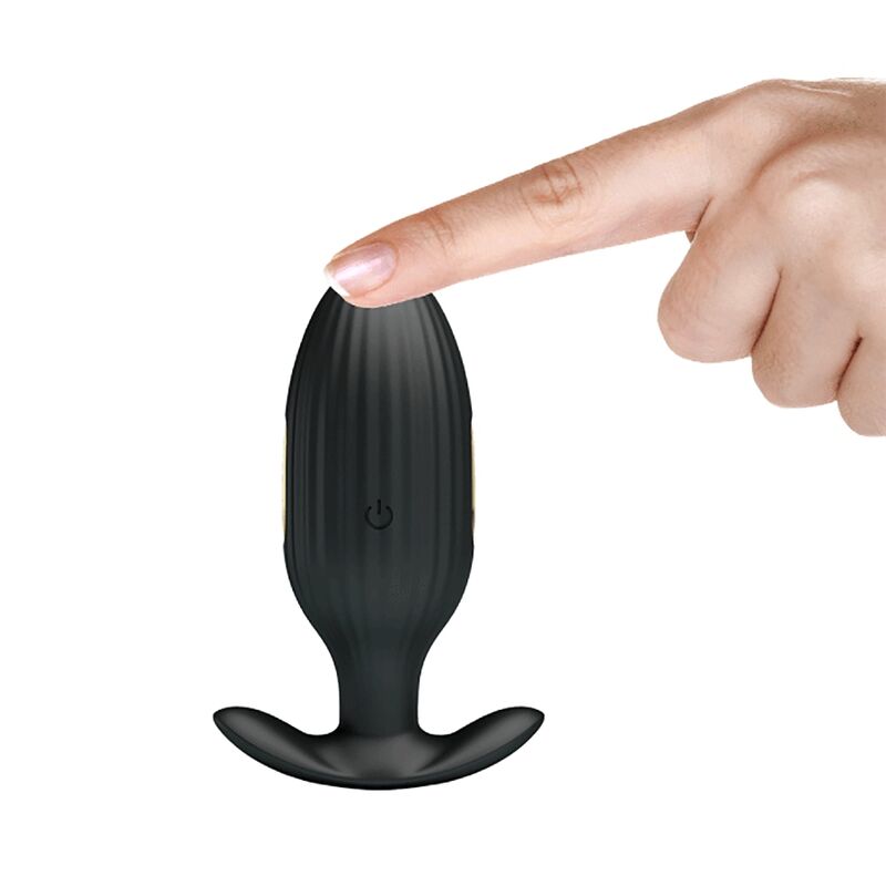 Pretty Love Kelly plug anale vibrante nero elettro